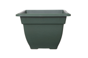 Whitefurze 38cm Square Green Bell Planter